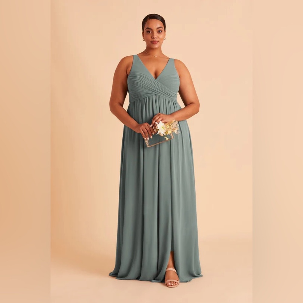 Birdy Grey Sage Green Maxi Dress